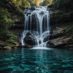 waterfall in the forest