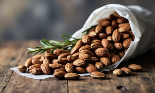 Savory Roasted Rosemary and Garlic Marcona Almonds