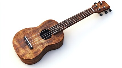 Obraz premium Classic Cuban guitar cartoon illustration,