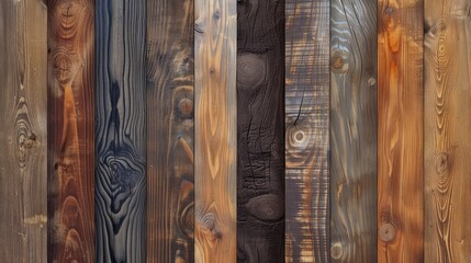 Captivating Texture of Varied Wooden Planks for Design Inspiration