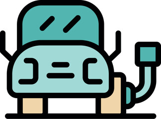 Eco friendly futuristic car promoting sustainable transportation and innovative design