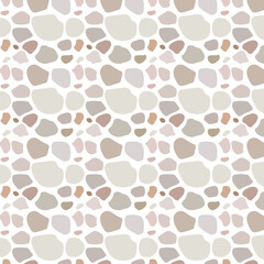 abstract pattern with beige stones.