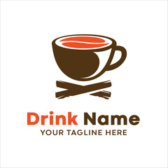 coffee logo, vector wood, just change the name, suitable for background logos, etc