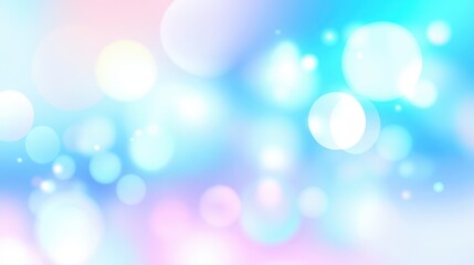 Obraz premium Soft Blurred Background with Pastel Blue and Pink Hues Perfect for Creating a Calming and Serene Atmosphere in Design Projects