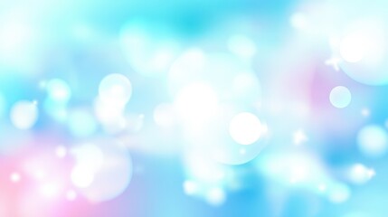 Fototapeta premium Soft Blurred Light Blue and Pastel Pink Background Ideal for Creative Projects, Digital Designs, and Art Presentations with a Dreamy Feel