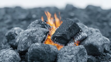 Iceland volcanic rocks fire, nature background