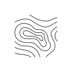 contour line pattern