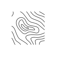 contour line pattern