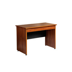 Wooden Desk in Simple Design for Functional Office or Home Use
