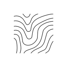 contour line pattern