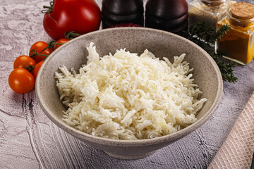 Indian cuisine Steamed basmati rice