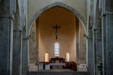 Fossacesia, Abruzzo. Abbey of San Giovanni in Venere