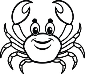 Cute cartoon Carb vector illustration, Cute Carb silhouette vector art, Cute Carb line art vector