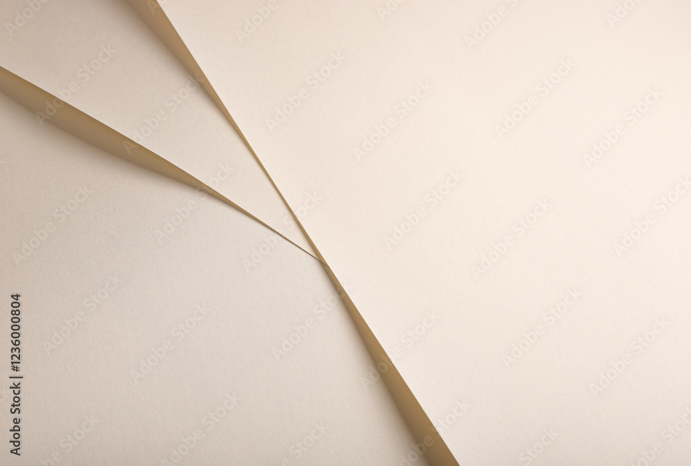 Poster a cream-white paper background with a soft, smooth texture and a refined matte finish. its subtle be