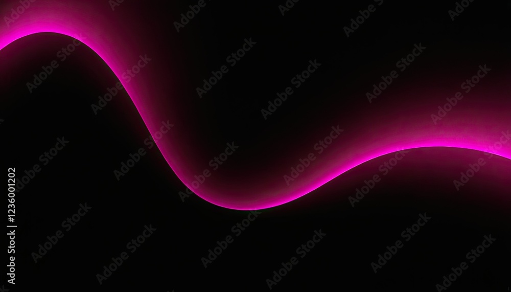Aufkleber multilayer circular magenta soft steam effect is required the background is black side view realisti