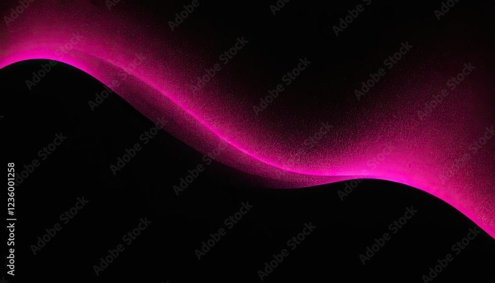 Aufkleber multilayer circular magenta soft steam effect is required the background is black side view realisti