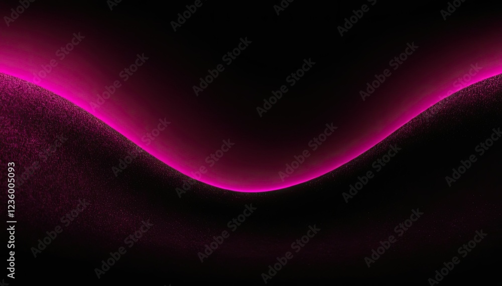 Aufkleber multilayer circular magenta soft steam effect is required the background is black side view realisti
