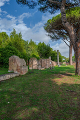 Ostia, Lazio. Archaeological Park of Ostia Antica