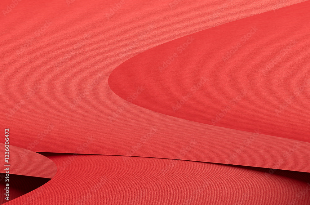 Poster Crimson red paper background with a matte texture and soft tones. Bold ruby and maroon hues create a chic, elegant, and modern surface with a distorted, abstract pattern.