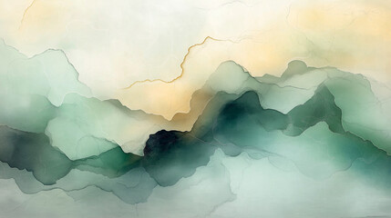 Watercolor Background - Vibrant Abstract Hand Painted Texture