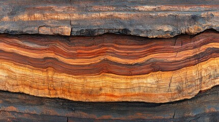 Canyon layered rock texture, geological strata, desert landscape background, design element