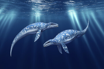 Ancient Marine Reptiles: A Deep-Sea Encounter