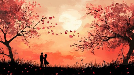 Valentine's day background. 