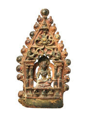 Exquisite 10th-11th Century Buddhist Ritual Crown Featuring Ratnasambhava