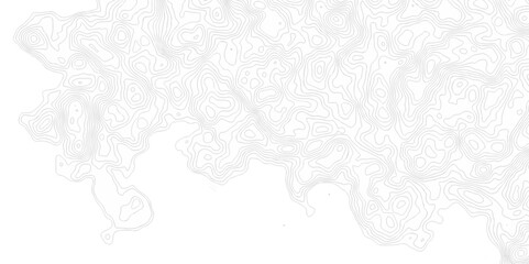 Curved reliefs abstract background White wave paper. Black and white lines seamless Topographic map patterns, topography line map. Contour abstract map relief land outline. Topographic map patterns.