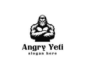 Angry yeti logo