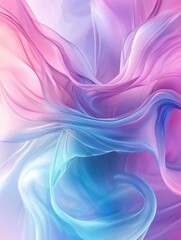 Naklejka premium Vibrant Abstract Fluid Art