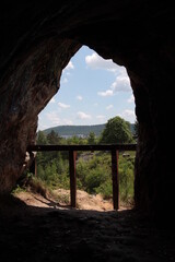 Kadzielnia Kielce, old disused quarries. Views from the top of the city and surroundings. 