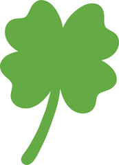 Cute St Patrick's Day Clip Art Featuring Hand Drawn Leprechaun Hat, Gold Coins, and Green Beer in a Fun Flat Style