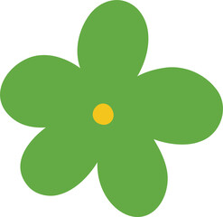 Cute St Patrick's Day Clip Art Featuring Hand Drawn Leprechaun Hat, Gold Coins, and Green Beer in a Fun Flat Style