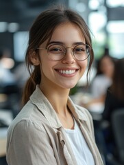 Fototapeta premium Professional Businesswoman Smiling