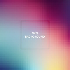 Gradient pixel texture abstract background with colorful color	