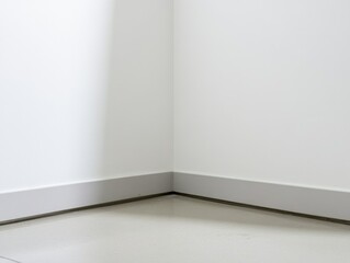 Fototapeta premium Modern Minimalist Wall-to-Wall Carpeting Installation