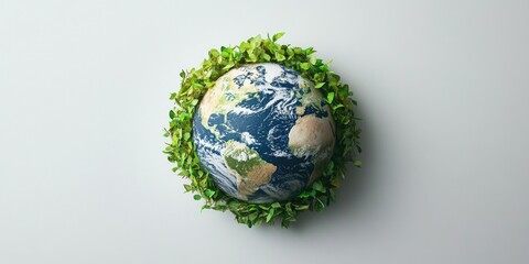 Earth Day Wreath - A Symbol of Environmental Sustainability