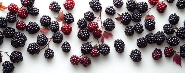 Harvesting fresh blackberries farm orchard food photography natural light