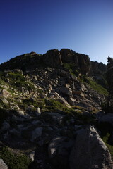 Spanish Pyrenees Mountains near Andorra border