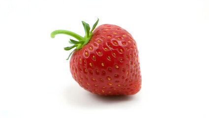 strawberry isolated on white background, ai generated