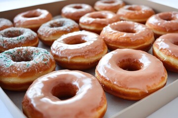 A box filled with sweet treats, perfect for snacking or as a gift