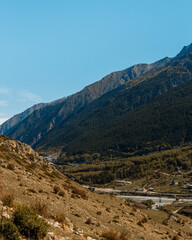 landscape in the mountains