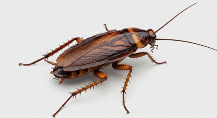 brown cockroach texture macro photography detail, insect anatomy