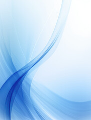 Elegant Abstract Blue Wave Design