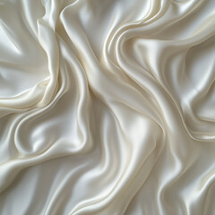 Fototapeta premium 하얀색 부드러운 아름다운 실크질감 배경화면