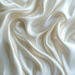 Obraz premium 하얀색 부드러운 아름다운 실크질감 배경화면