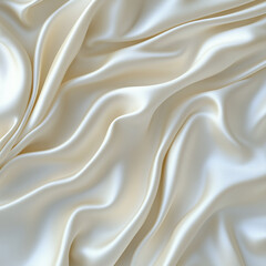 Fototapeta premium 하얀색 부드러운 아름다운 실크질감 배경화면