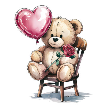 Teady Bear WIth Love Heart