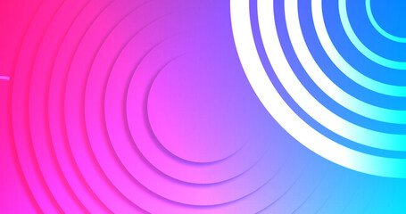 Circles moving gradient backdrop stock background. Minimal amsr smooth elegant beautiful corporate meeting bg. Seamless ripples wavy template fx asset. Futuristic flowing creative ring curve backdrop.
